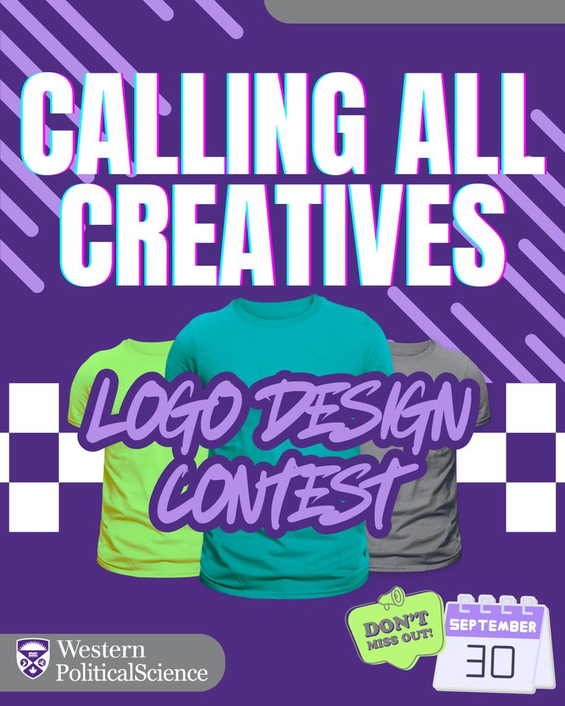 Calling All Creatives Logo Design Contest, Western Political Science, Don't Miss Out! Deadline September 30