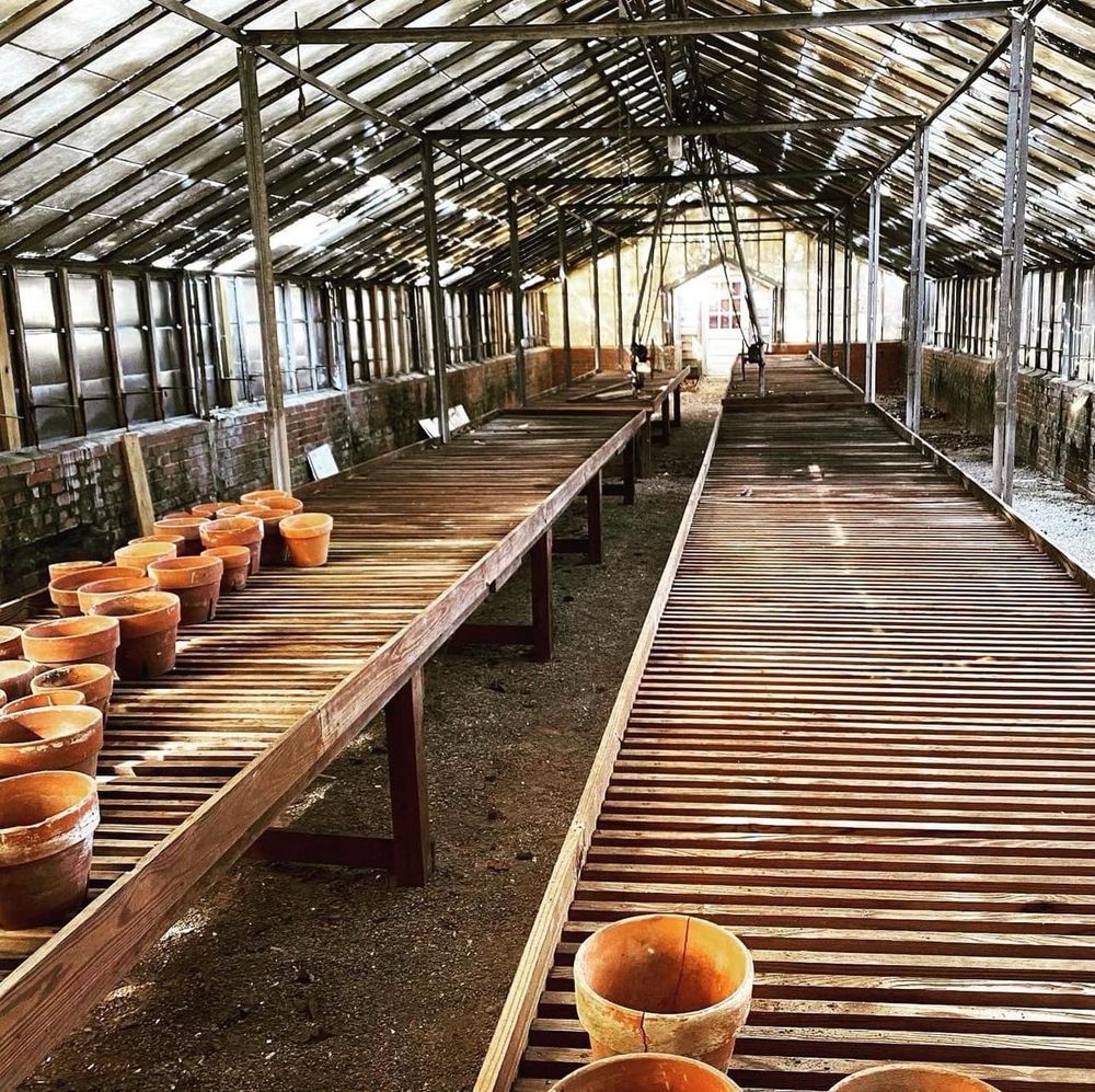 Good look at how big the greenhouse is