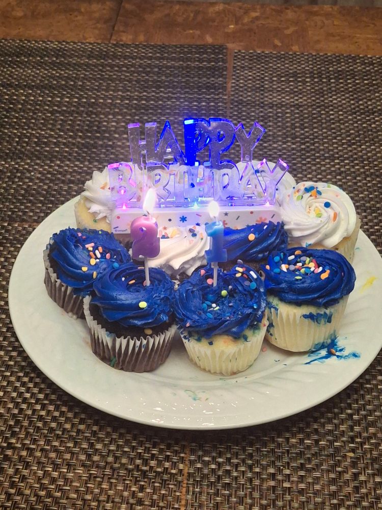Birthday cupcakes 