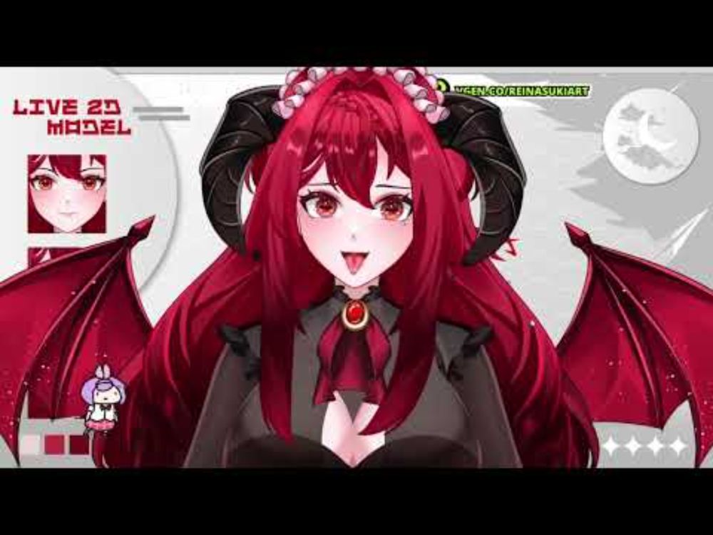 ⌈ Vbrider Live2D Showcase ⌋ Reina Heina - The Teacher Sorcerer