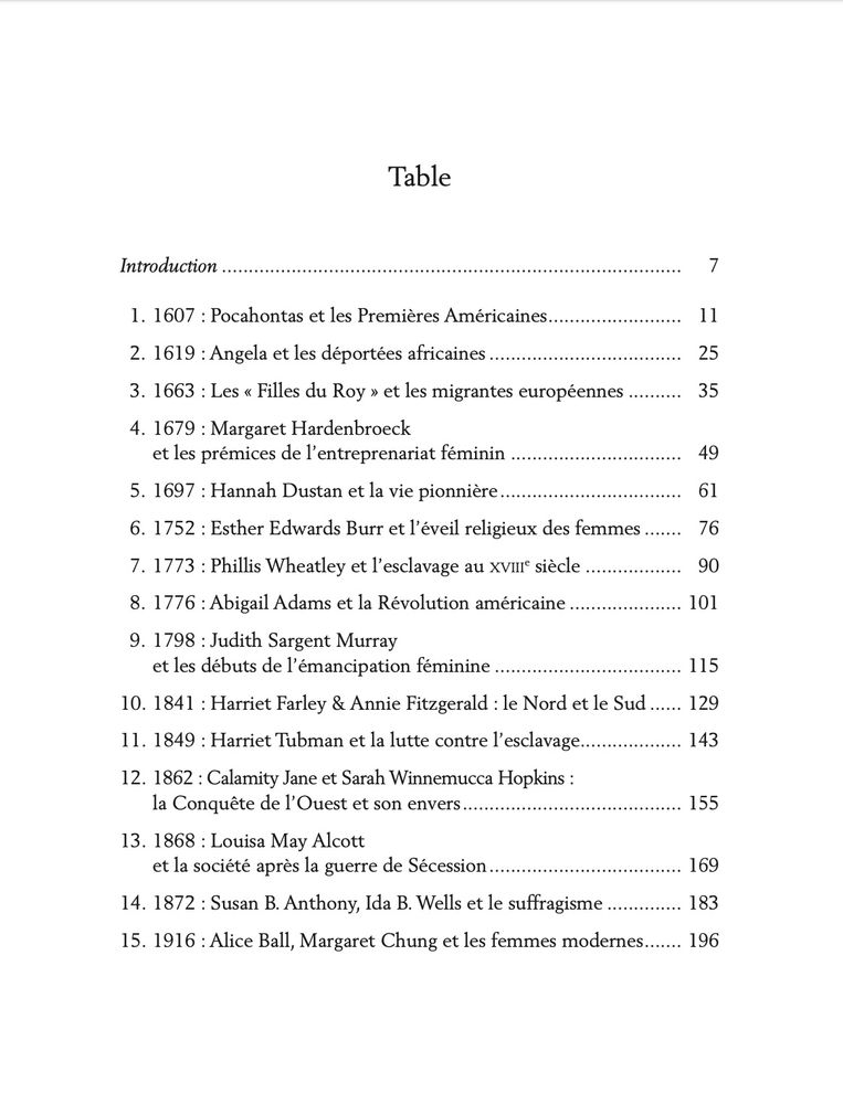 Extrait du sommaire de l'ouvrage 