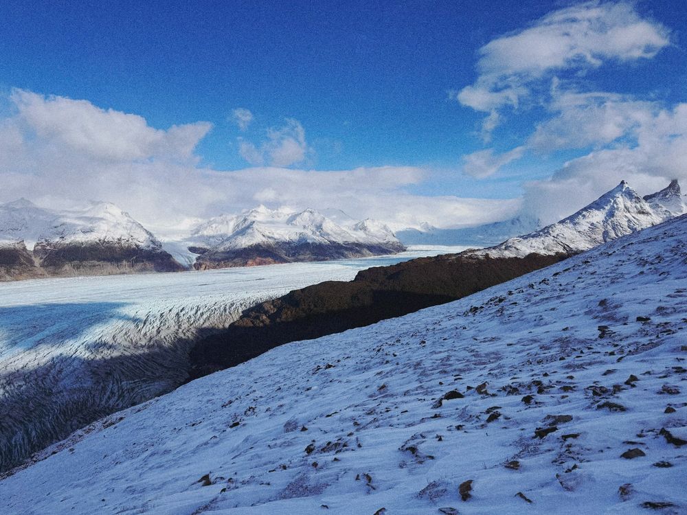 Grey Glacier from John Gardner Pass
