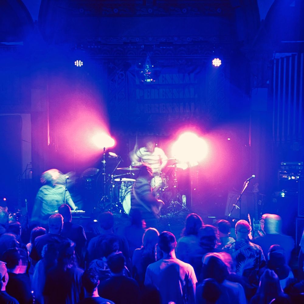 More saturated and blurry