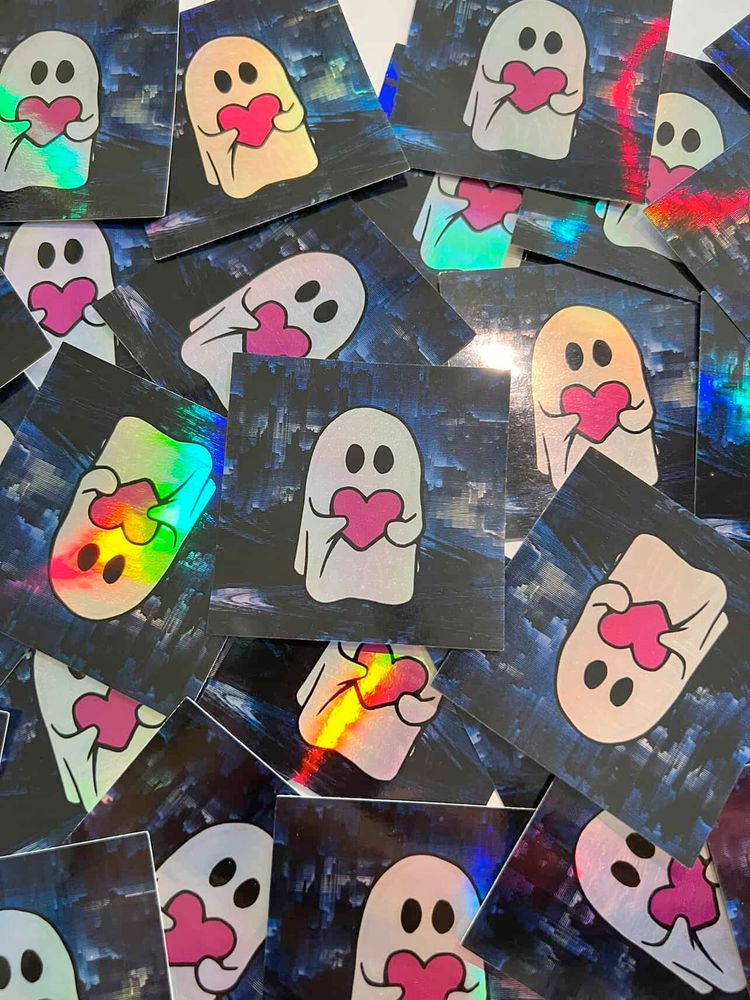 ghost stickers