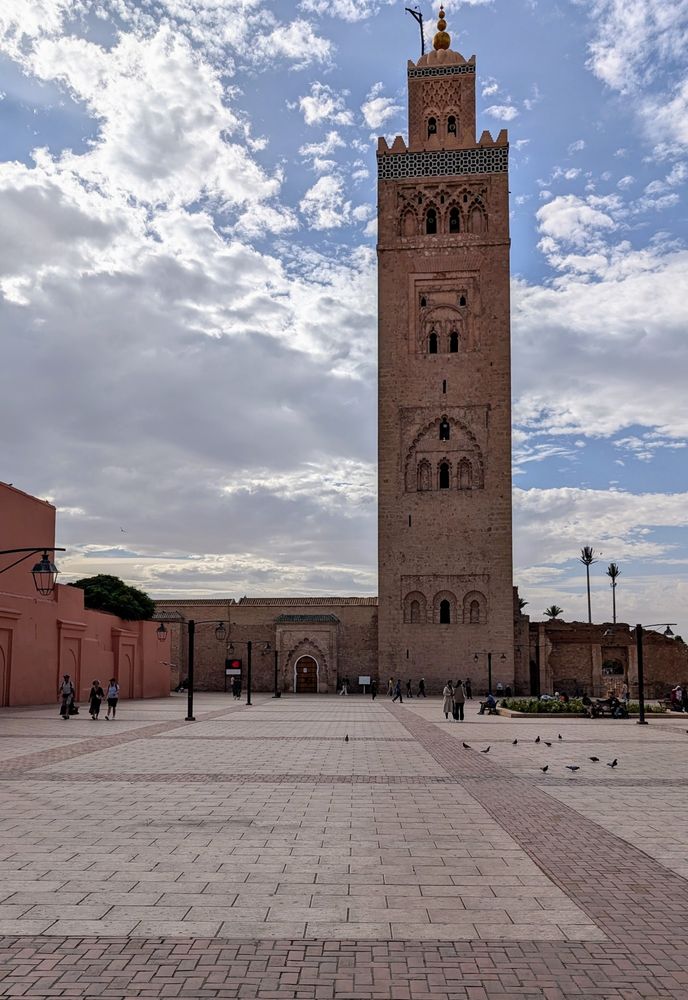 Koutoubia Mosque and Minarett in Marrakesh, Morocco. 12th century