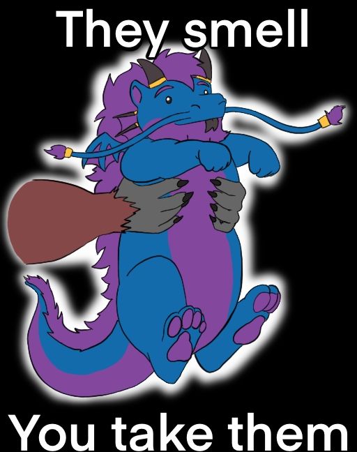 Take the "smelly" dergo with you.