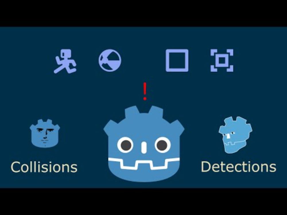 Godot Collisions and Detections: CharacterBody2D, RigidBody2D, Raycast2D, Area2D and etc