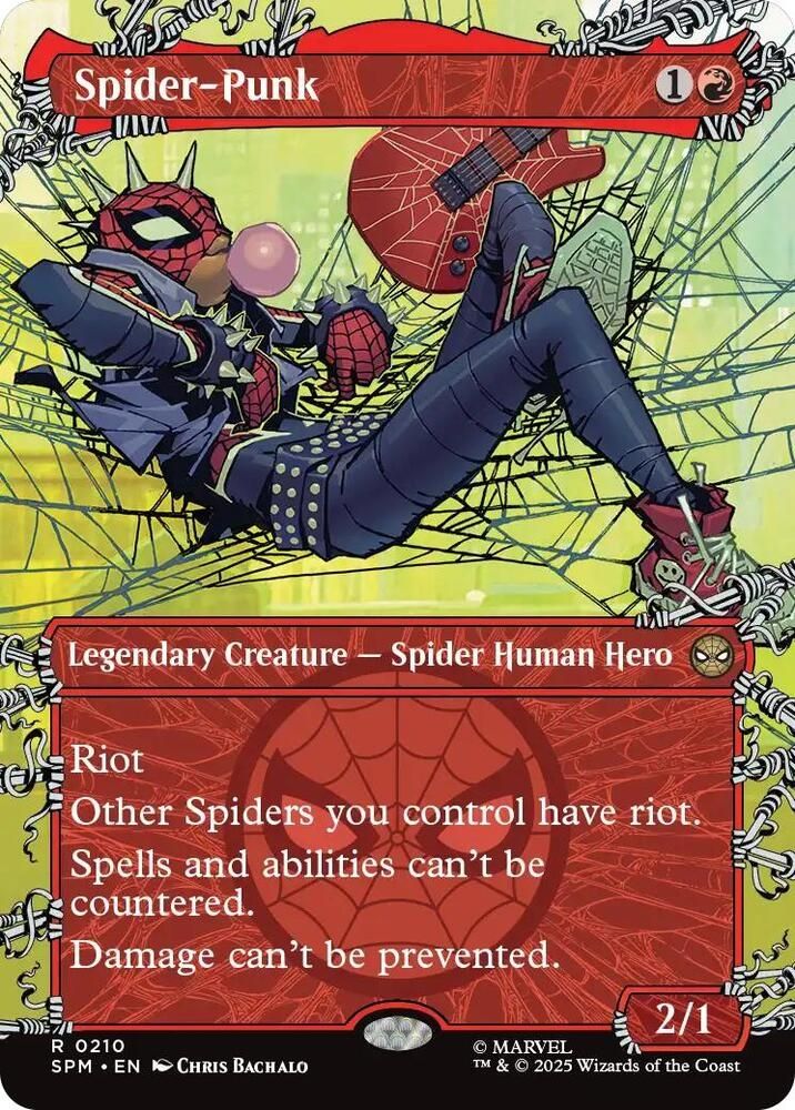 The magic card Spider-Punk