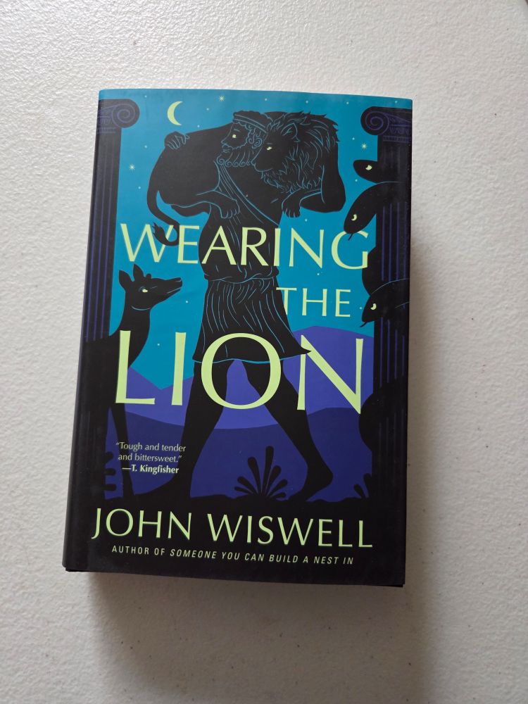 My newly-arrived copy of John Wiswell's book 