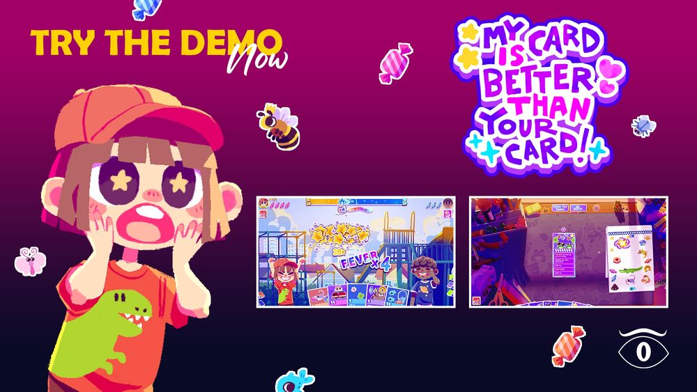 Try the demo of My Card Is Better Than Your Card!