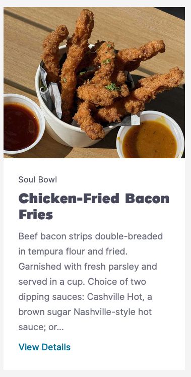 Chicken Fried Bacon Fries