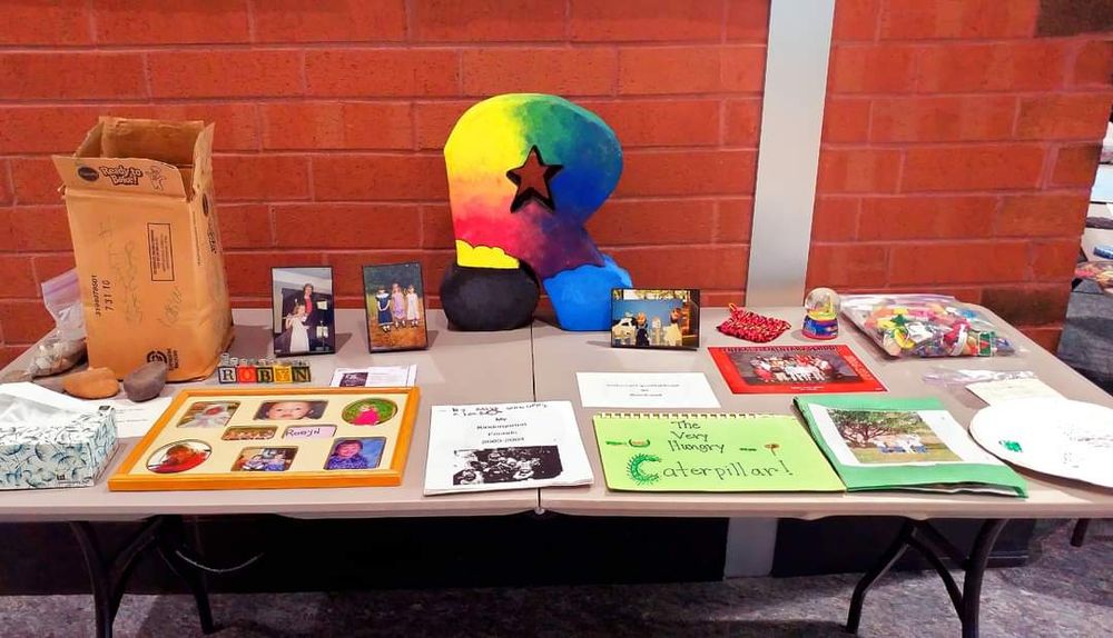 Samples of Robyn Hightman's art projects and school work