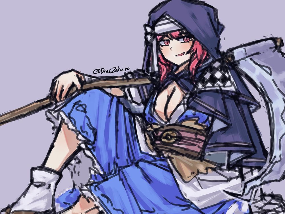 Komachi Onozuka from Touhou Project