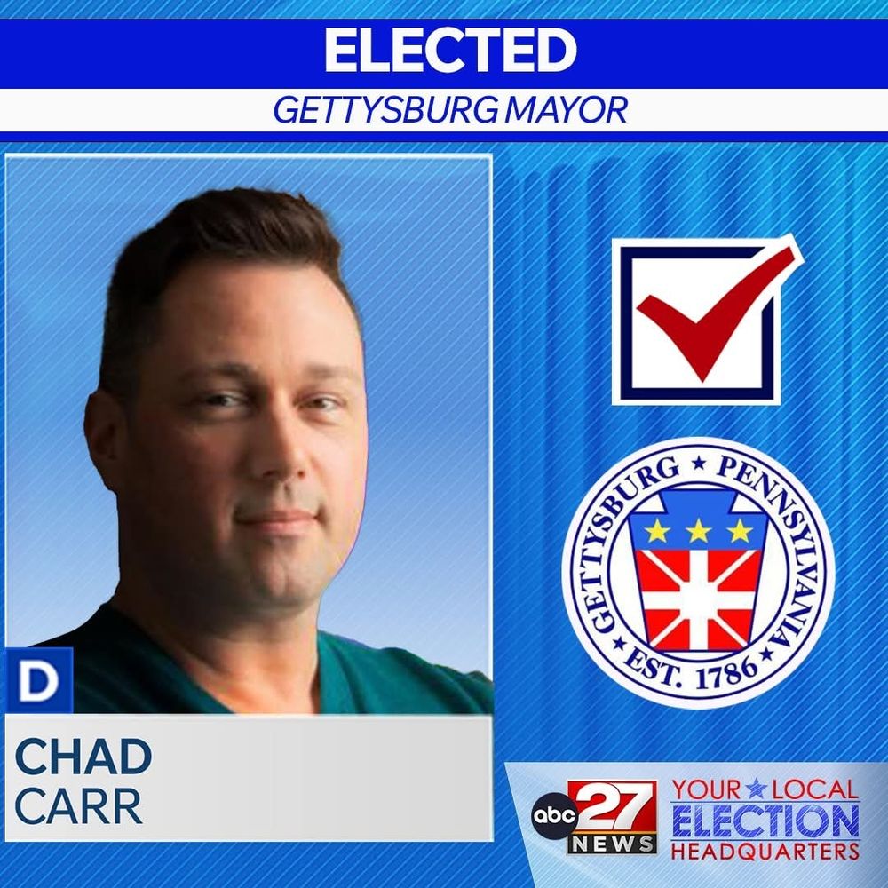 Chad Carr ousts Republican mayor 