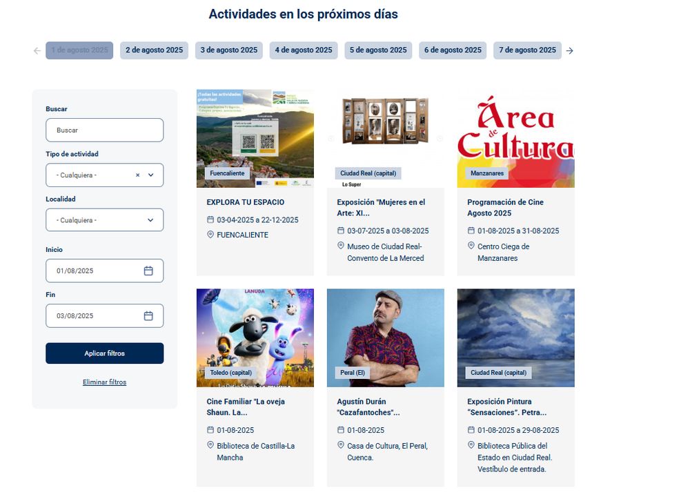 Agenda cultural