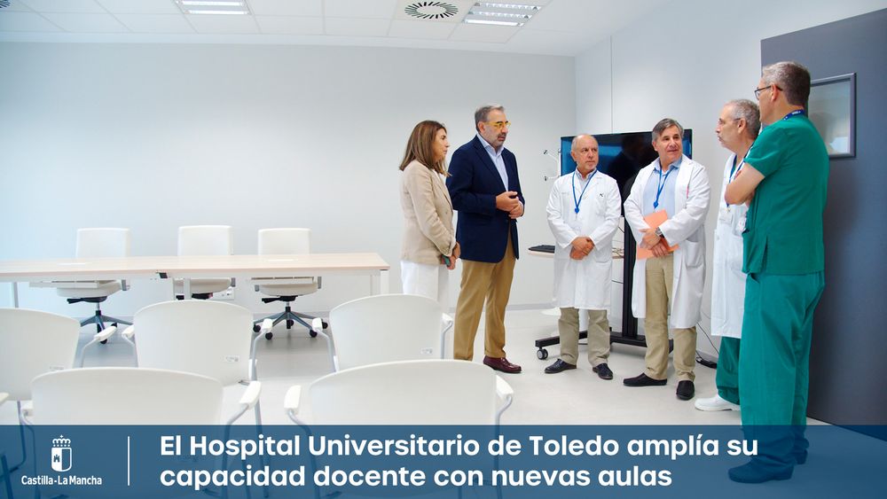 Nuevos espacios de la Unidad Docente del Grado de Medicina del Hospital Universitario de Toledo