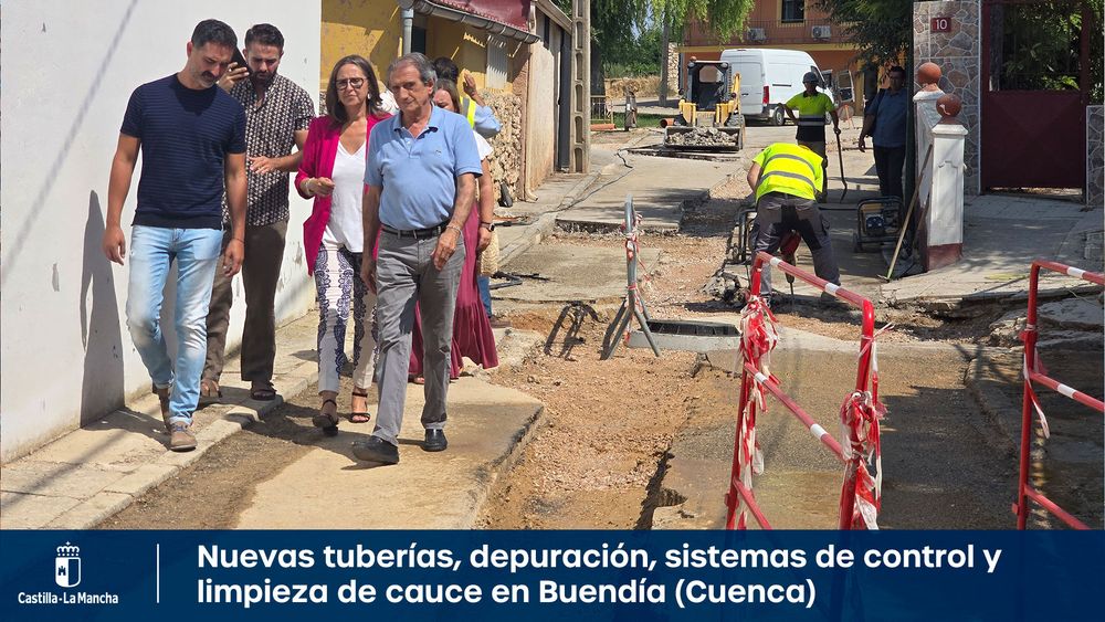 Mejora de las redes de abastecimiento y saneamiento en los municipios ribereños