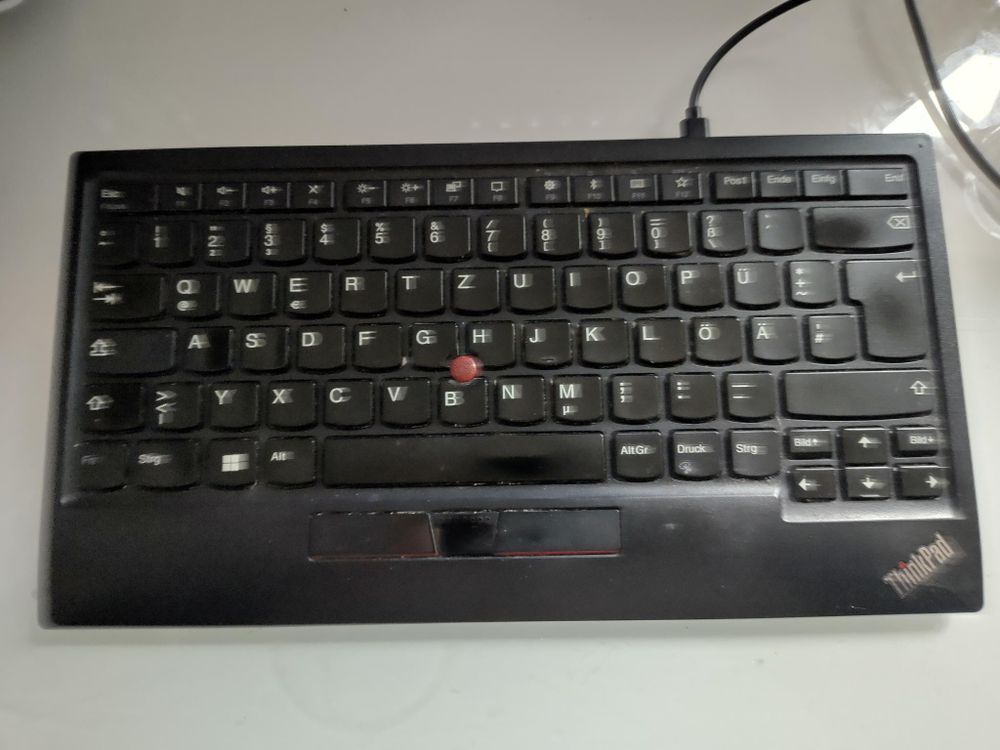 photo of a  Thinkpad Trackpoint keyboard II