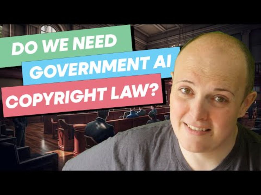 Do we need Government AI copyright laws?