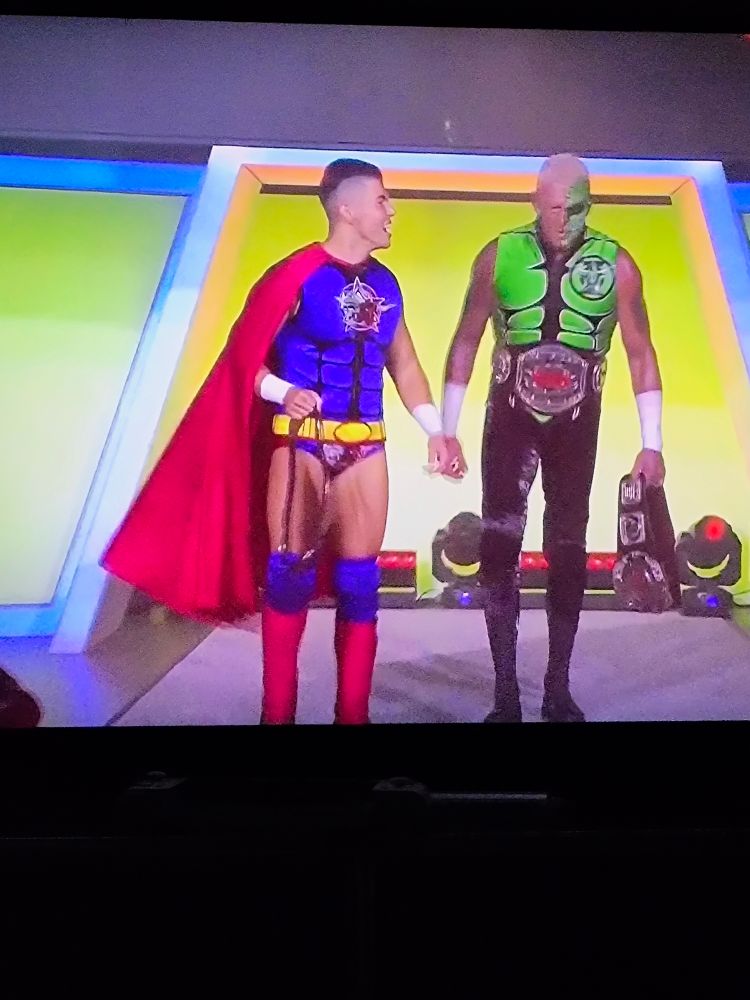 Super Sammy and Green Rhodes 