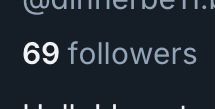 69 followers