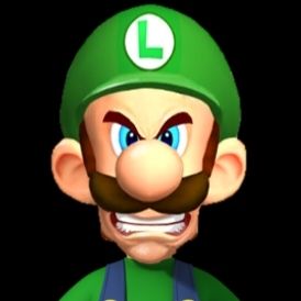 Image of Luigi pissed off