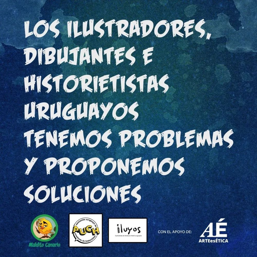 Los ilustradores, dibujantes e historietistas Uruguayos tenemos problemas  y proponemos soluciones

https://www.instagram.com/p/DE91crZs0Pz/?img_index=1