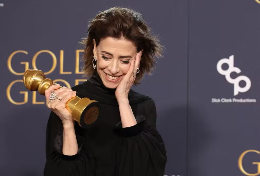 Fernanda Torres vence Globo de Ouro de 'Melhor Atriz de Drama' pelo filme Ainda Estou Aqui — Foto: Reuters