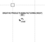 Creative Products Manufacturing is identified in the floor plan of the building recently built on the site