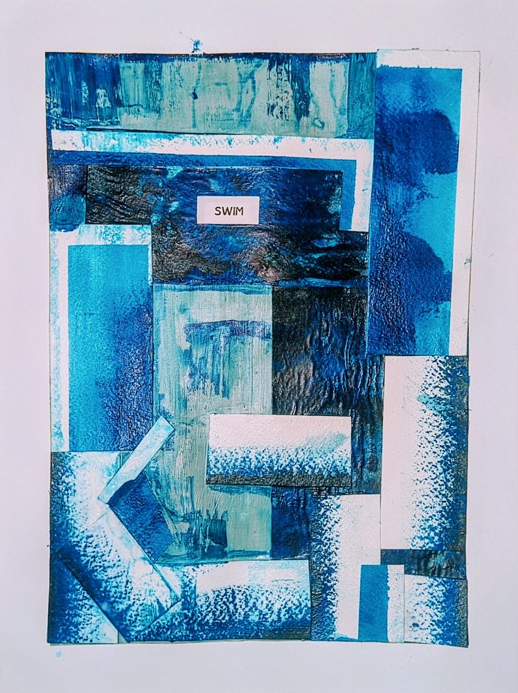 Abstract
Art
Acrylic 
Collage