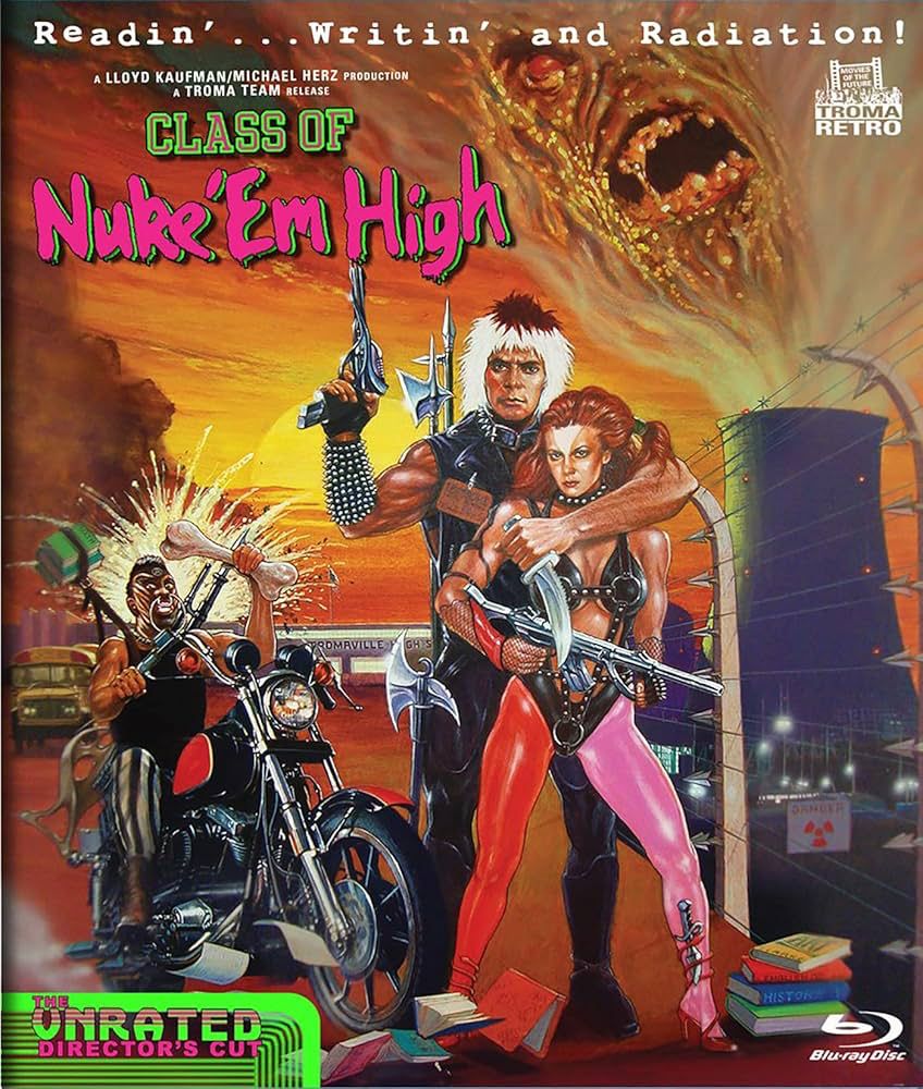 Movie poster for class of nuke em high