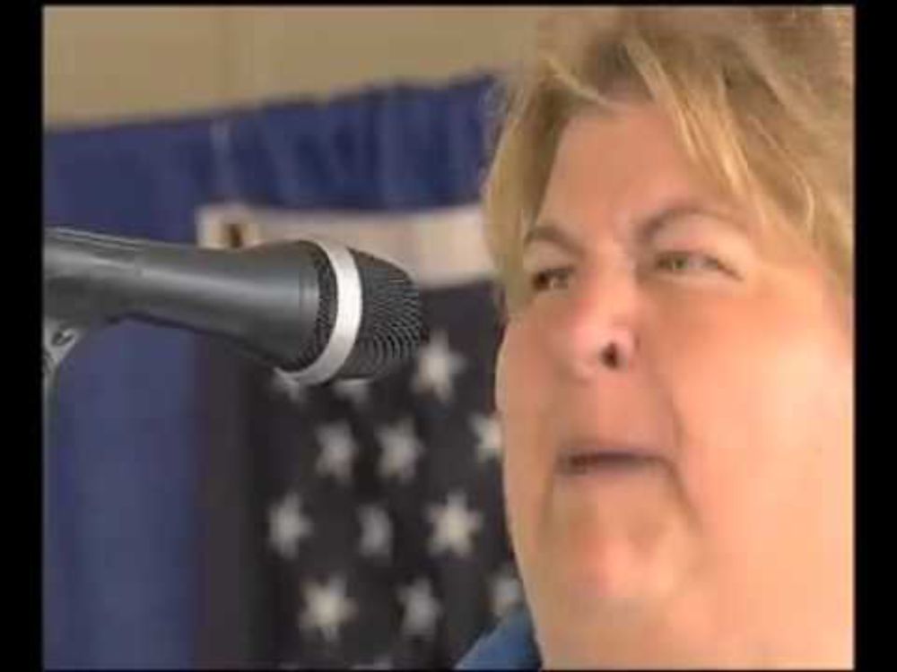 Crazy Woman Making Pig Noises