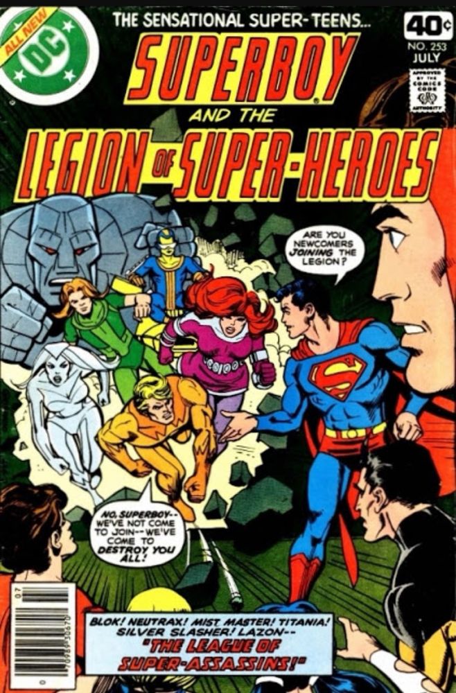 Superboy And The Legion Of Super-Heroes #253