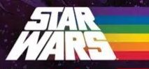 2021 and 2022's Marvel Star Wars Pride Variant logo