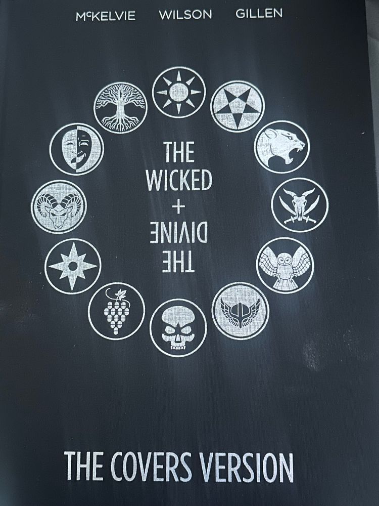 The cover of the Wicked + the Divine Covers Version