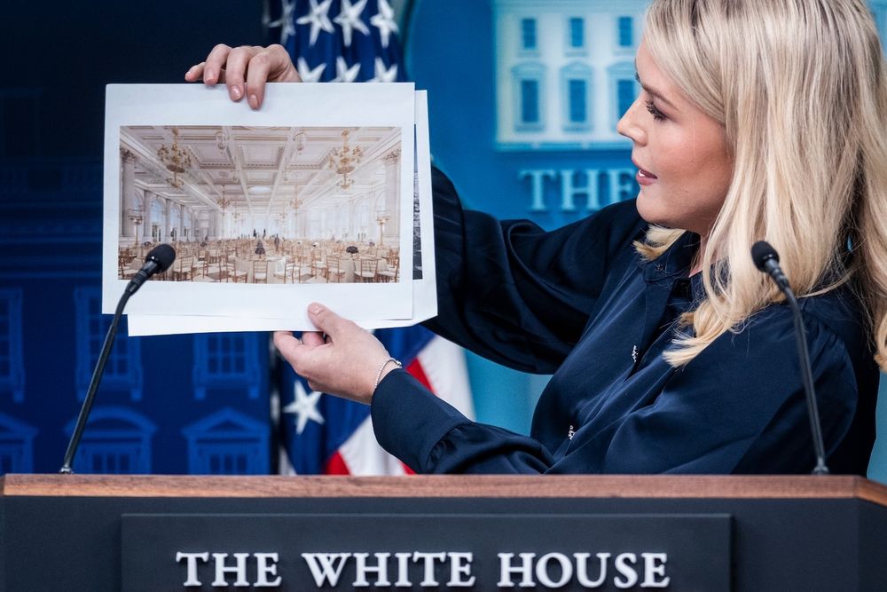 The project to construct a massive ballroom fulfills a wish for Trump, who has long disliked the tent pitched on the lawn to accommodate large-scale events.