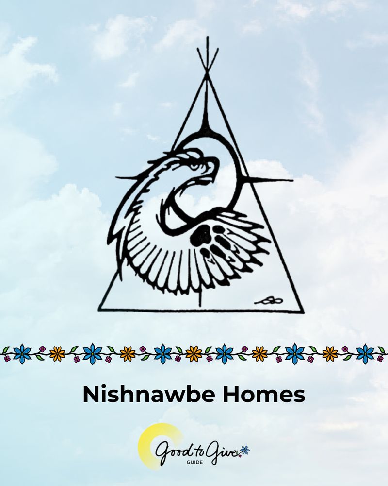 Nishnawbe Homes logo. Good to Give Guide logo.  