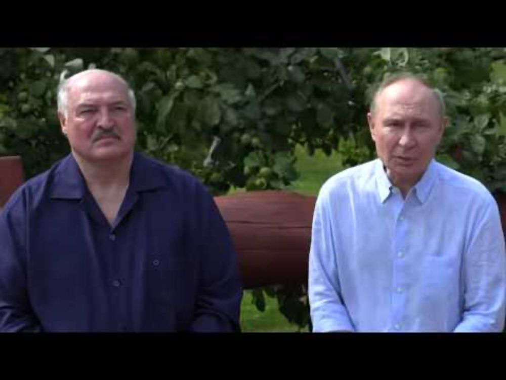 Putin answers Trump ultimatum - with Lukashenko and a dog
