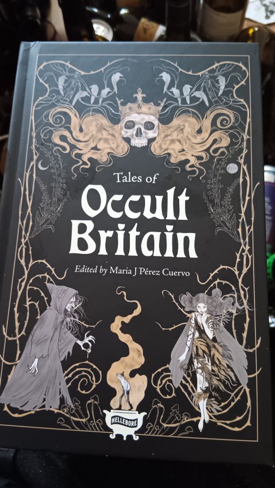 The cover of 'Tales of Occult Britain' from Hellebore Press. 