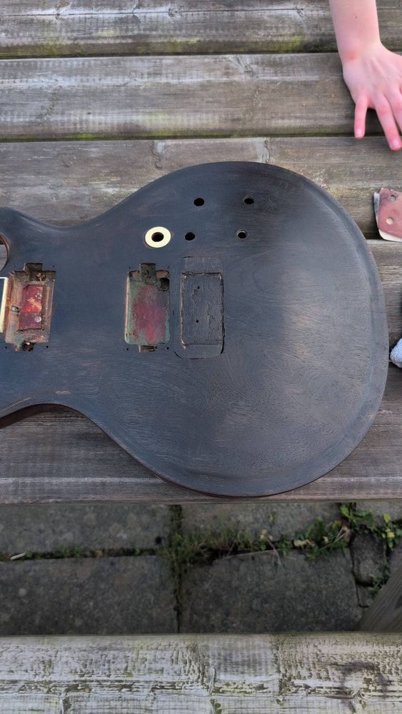 I am sufficiently classy that I'm not gonna use alt text to suggest it's a great repair to people who maybe can't see it. It looks fine from quite far away.