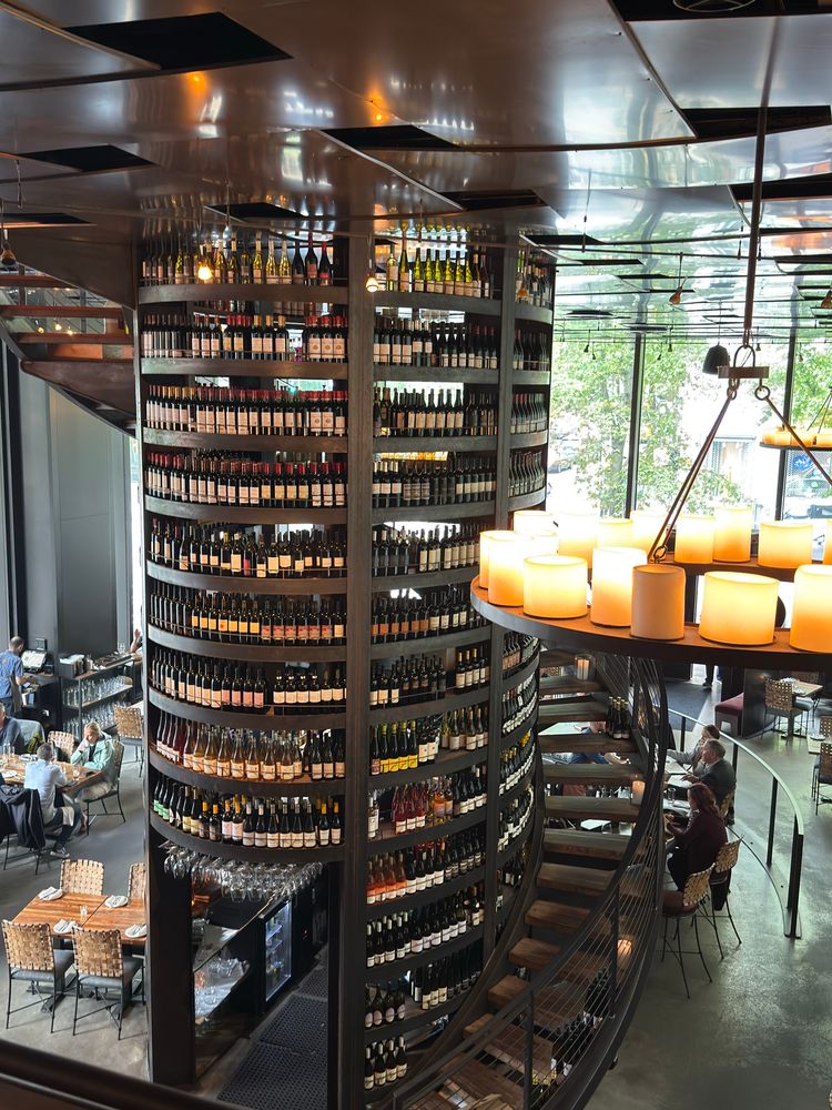 Inside Purple Restaurant 