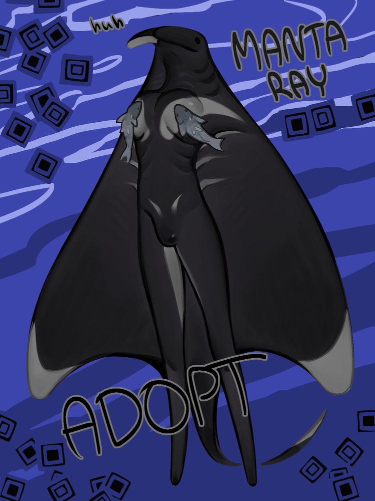 *all my adopts are nonbinary, i can do minor redraws as adding/removing bulge or breasts 