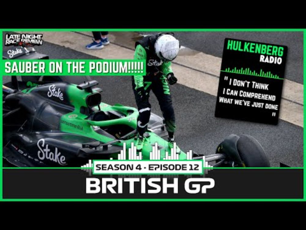 F1 2025 BRITISH GP | Lando wins at home & SAUBER CLAIM P3!!!!!