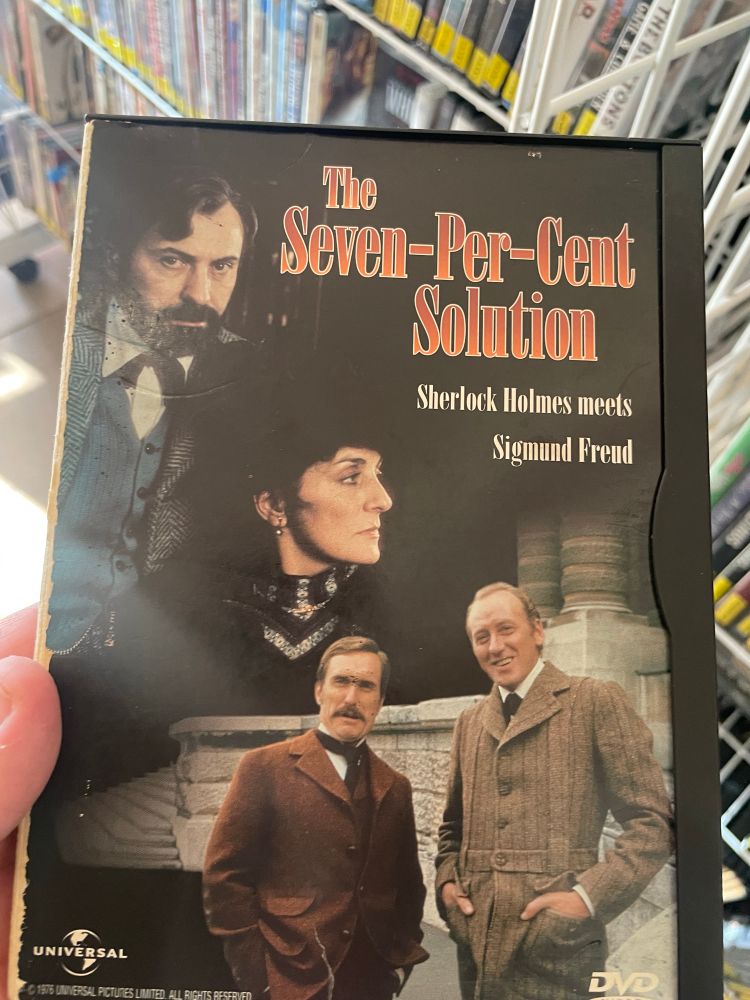 A DVD box for The Seven Percent Solution