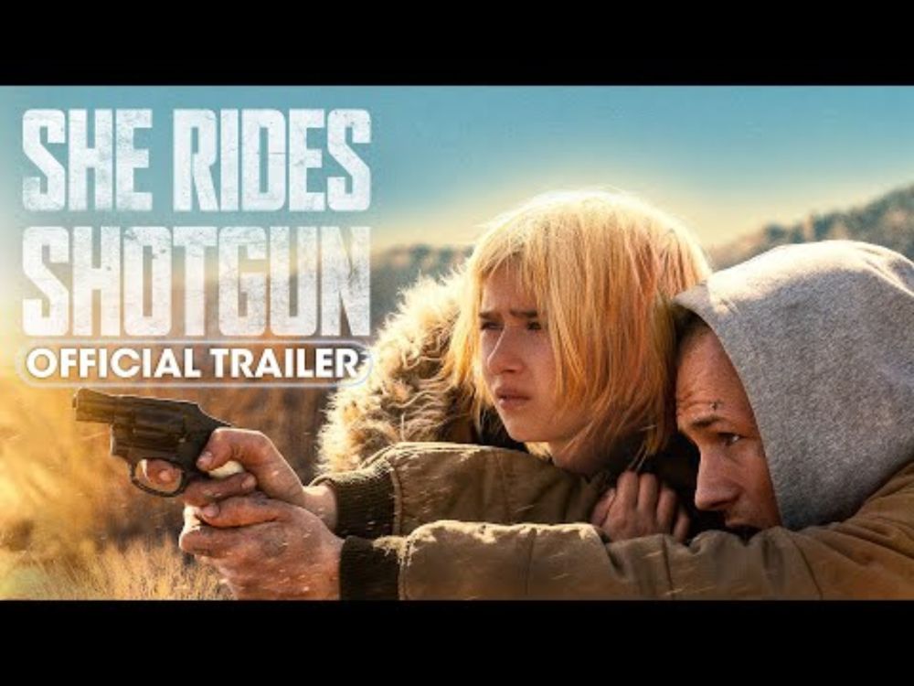 She Rides Shotgun (2025) Official Trailer - Taron Egerton, Ana Sophia Heger