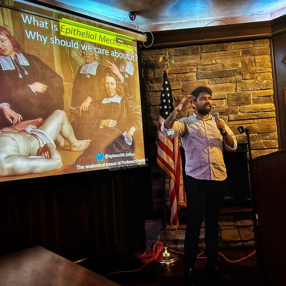 me giving a talk