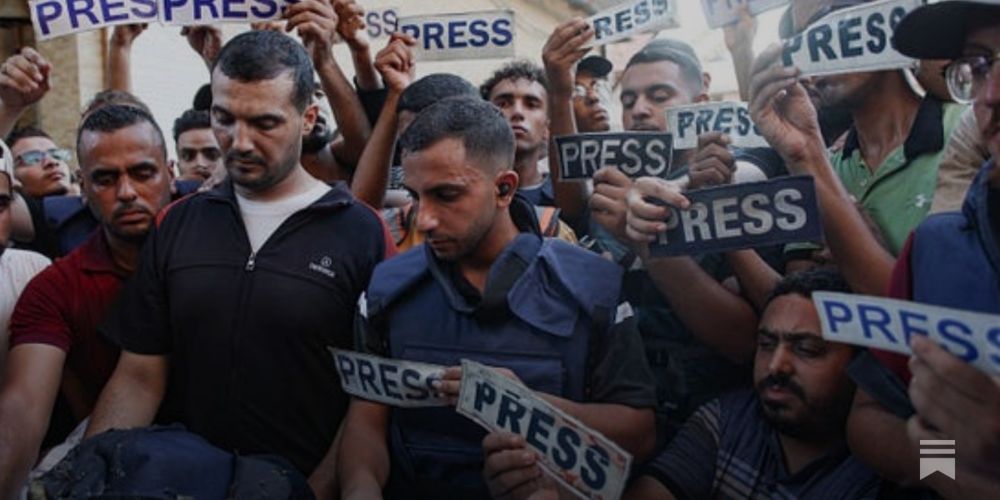 "Until our last breath": Journalist Anas al-Sharif on Documenting Israel's Genocide in Gaza Every Day for 11 Straight Months