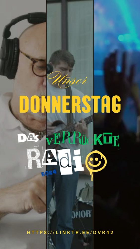 🎶✨ Im verrückten Radio ist der Donnerstag vollgepackt mit Highlights!