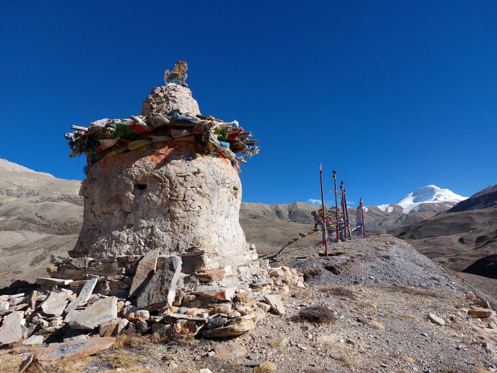 Trekking in Nepal, hier Mustang