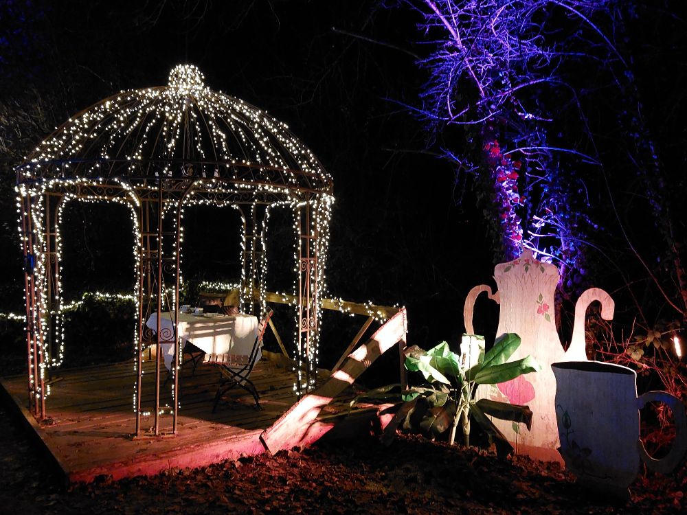 Christmas Lights Bad König 